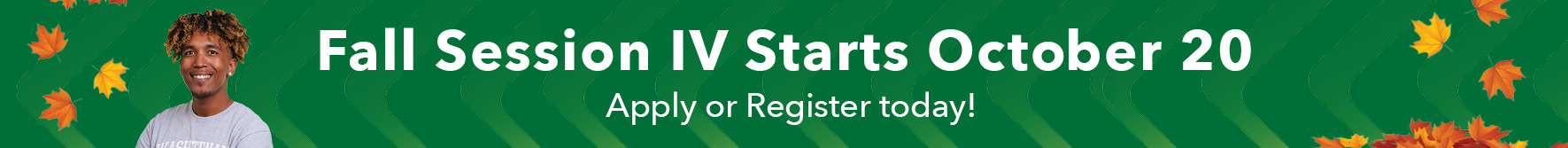 Enroll! View the class schedule and plan your next move.