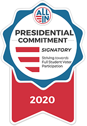 my campus signed the presidential commitment badge