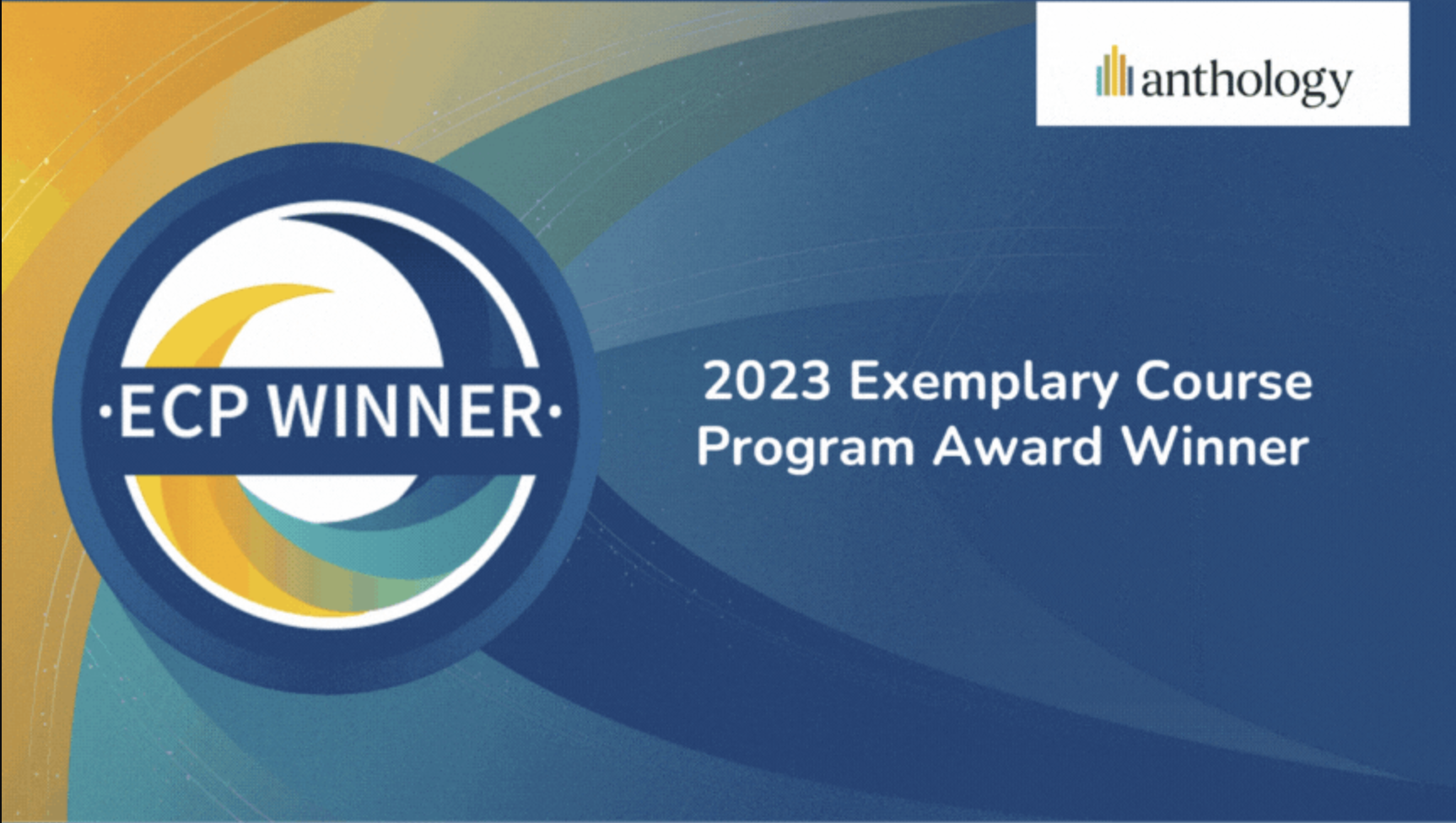 Exemplary Course Program Award Winner logo