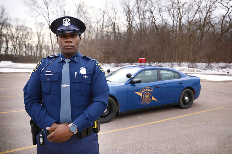 Michigan State Police Trooper James Cheese