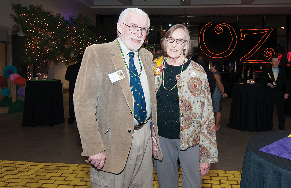 Tom and Edi Bletcher are believed to be the only people who have attended all 32 Mardi Gras events. Tom Bletcher is a retired WCC math instructor. | Photo by Jessica Bibbee