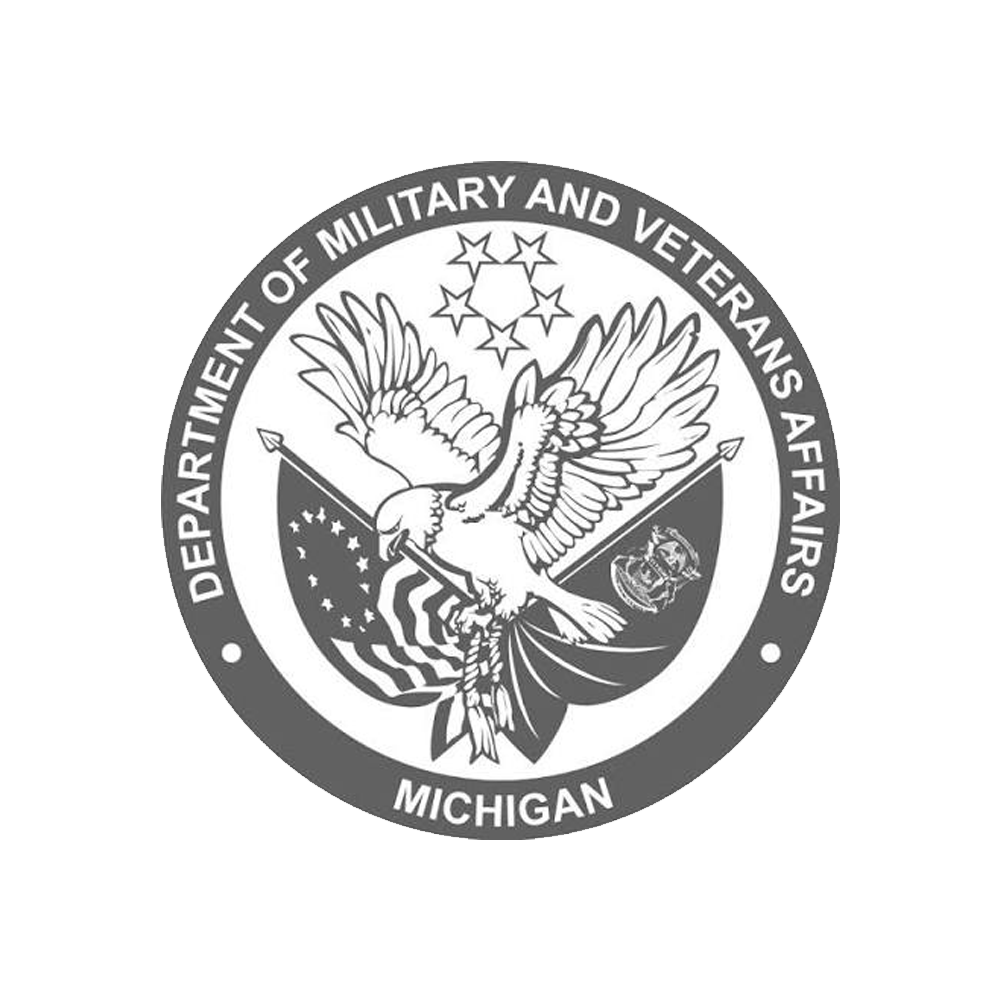 department of military and veteran affairs michigan logo
